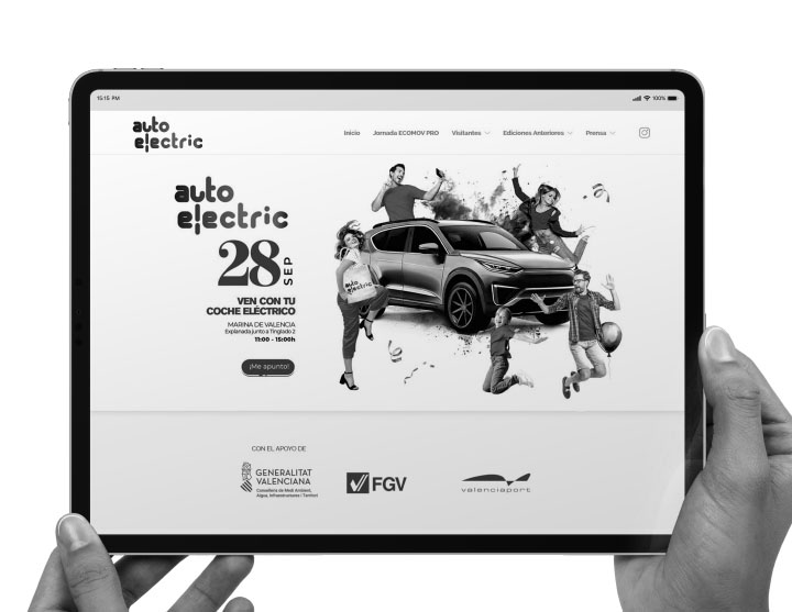 Autoelectric – Visual identity – Event design