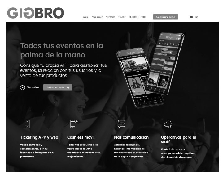 GIGBRO – Website – Salient Theme