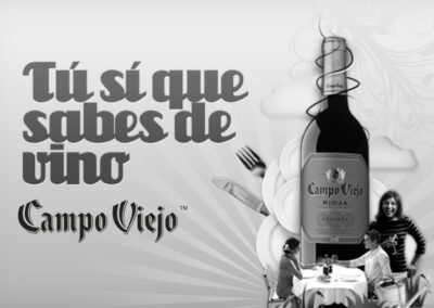 CampoViejo – Tú sí que sabes de vino – Content Marketing
